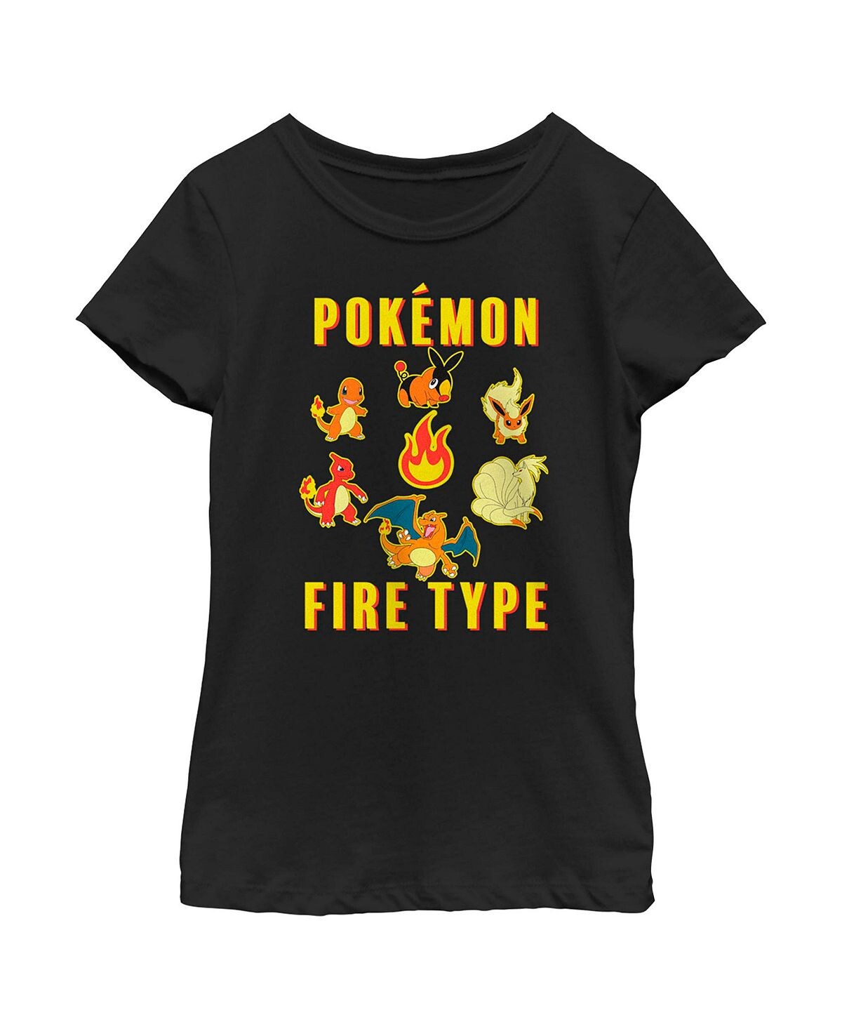 

Детская футболка Pokemon Generations Fire Type для девочек Nintendo