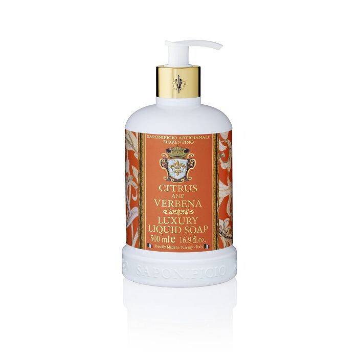 

Мыло Jabón Líquido con Cítricos y Verbena 100% vegetal Saponificio, 500 ml