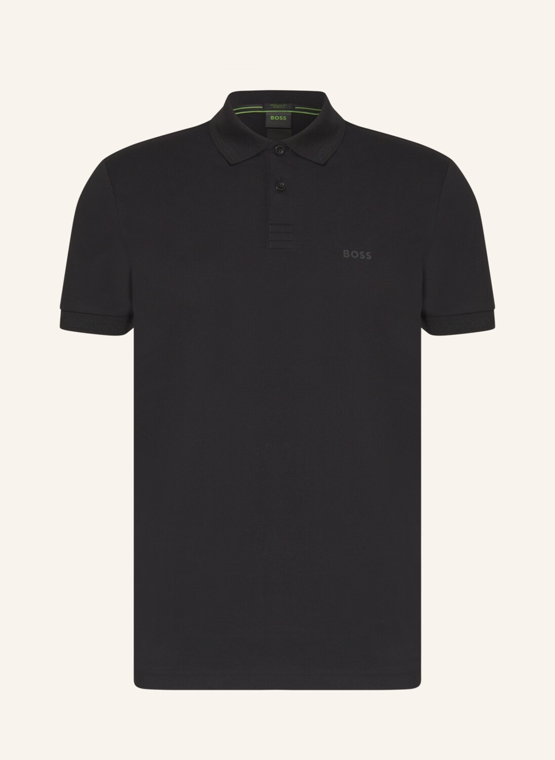 

Рубашка поло BOSS Piqué PIO 1 Regular Fit, черный
