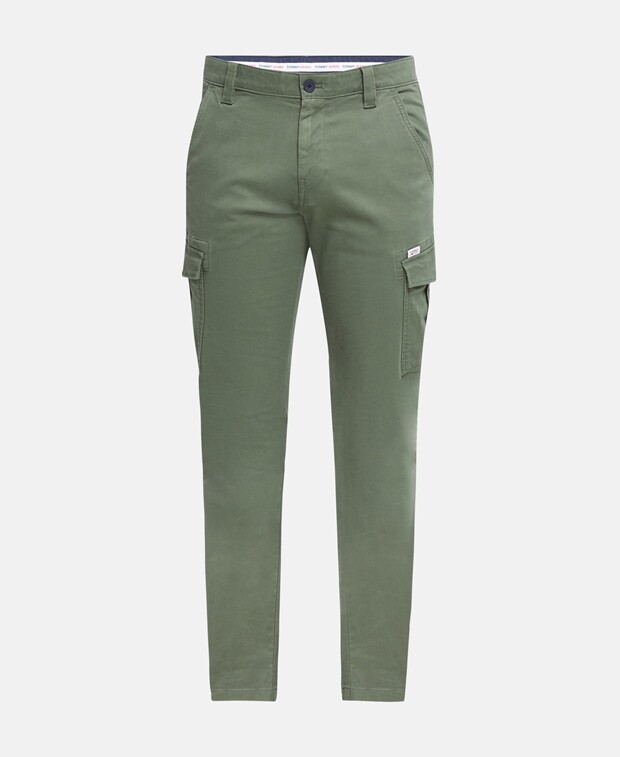 

Брюки-карго Tommy Jeans, зеленый