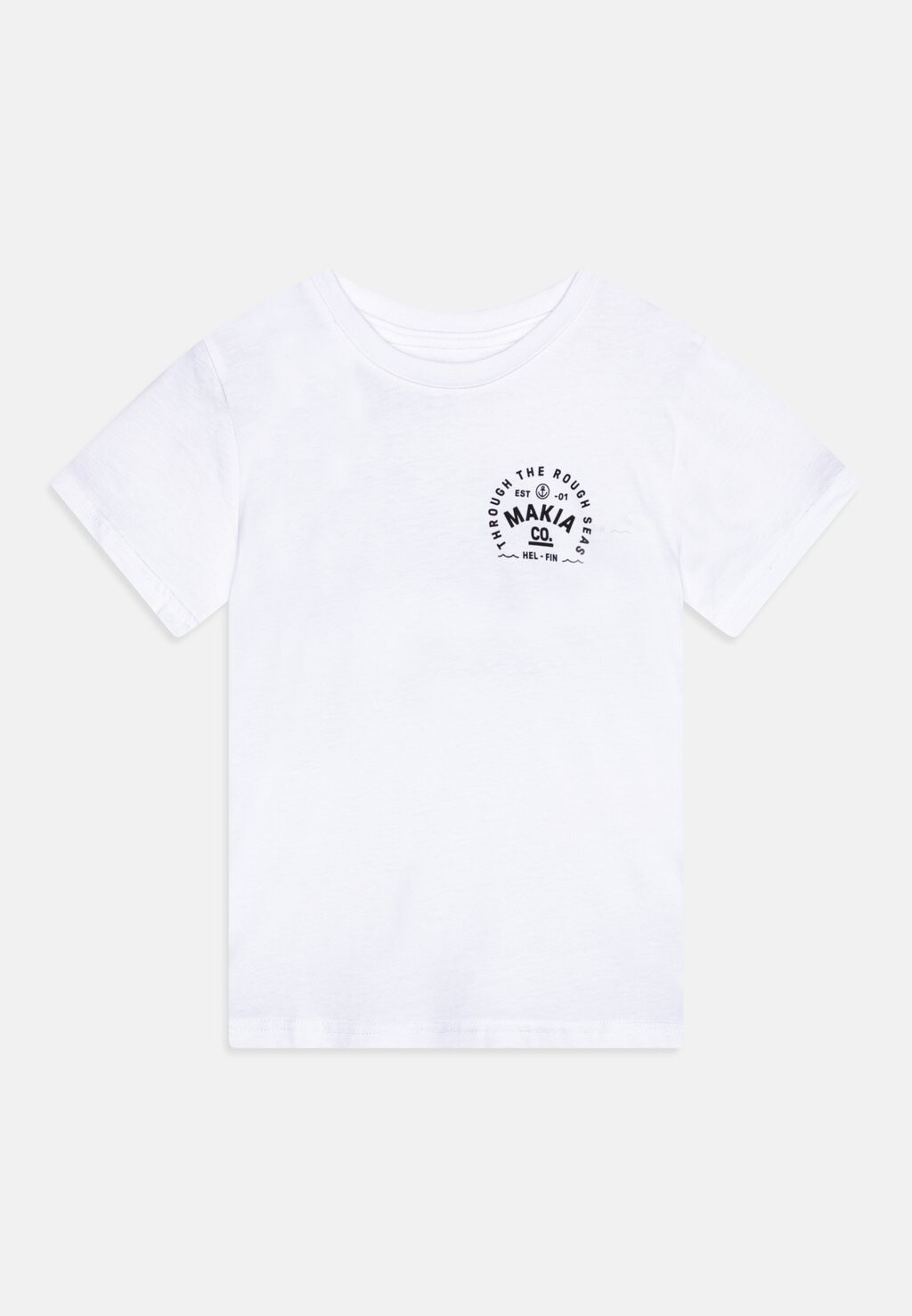 

Футболка с принтом FERRY UNISEX Makia, цвет white