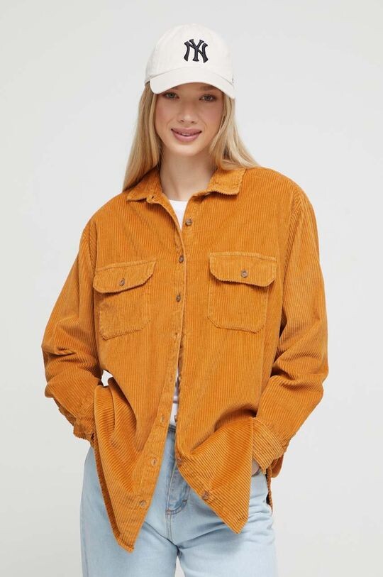 

Вельветовая рубашка Billabong, коричневый