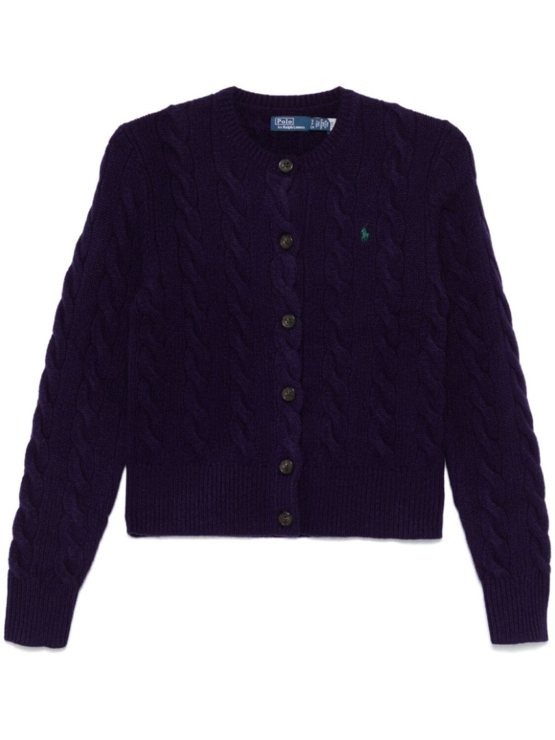 

Polo Ralph Lauren кардиган с вышивкой Polo Pony, фиолетовый