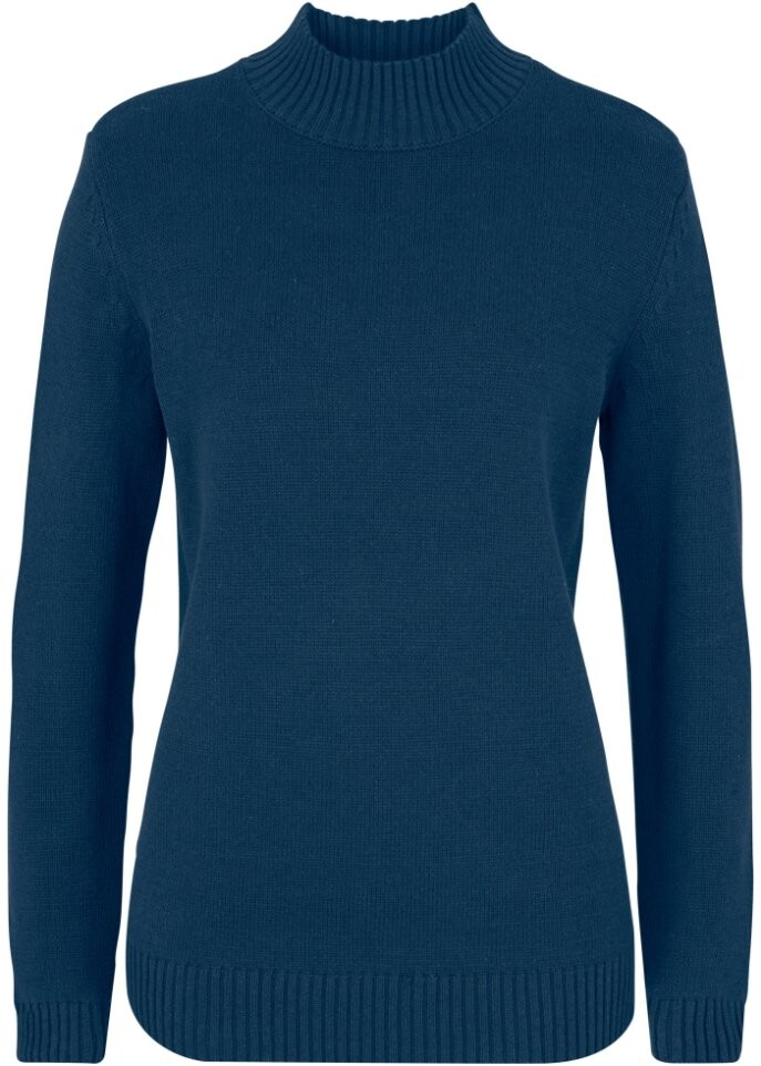 

Свитер с высоким воротом John Baner Jeanswear, синий