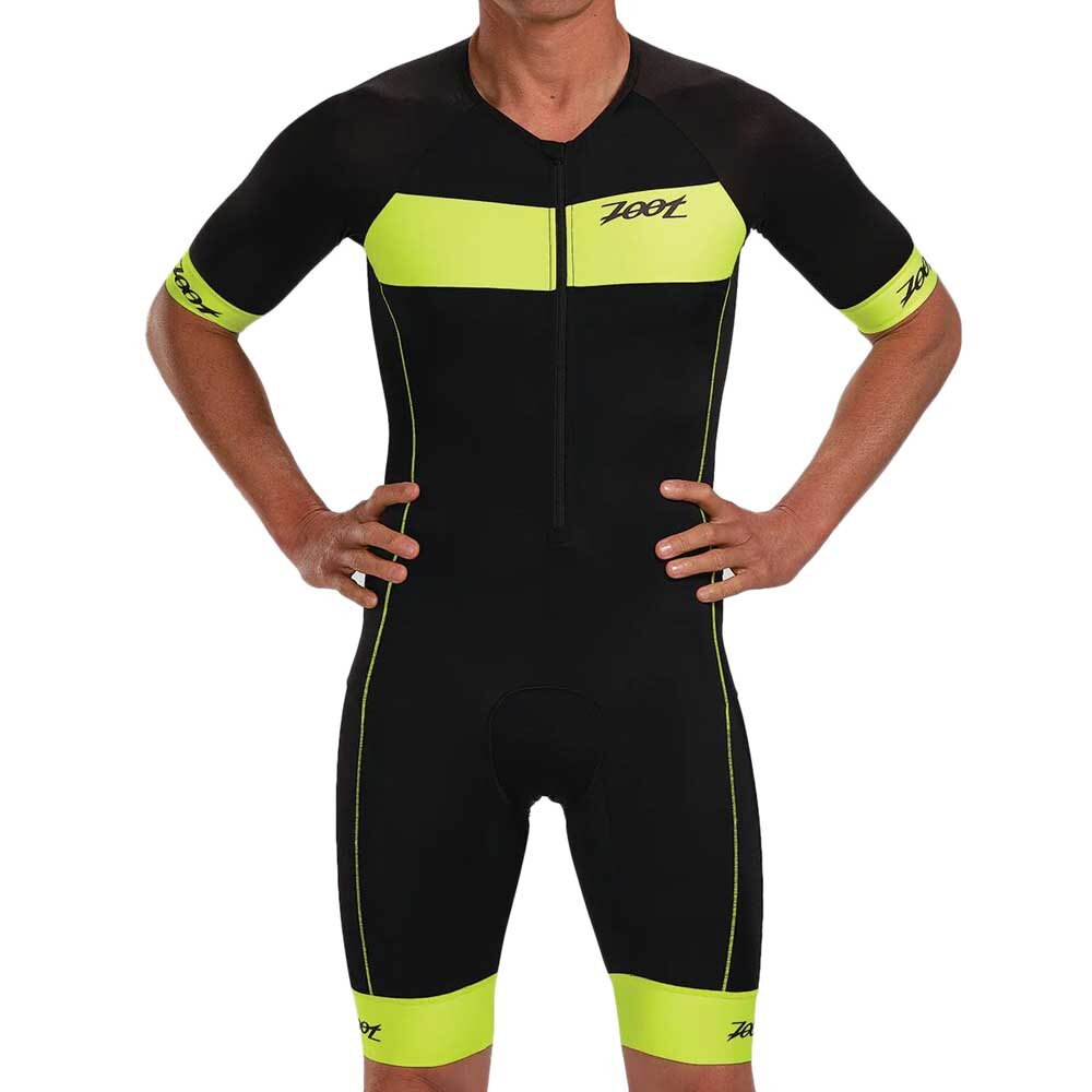 

Костюм для триатлона с коротким рукавом Zoot Core + Tri Aero, черный