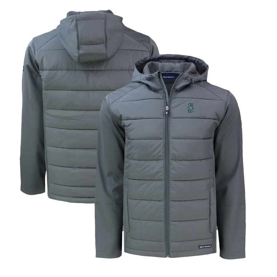 

Куртка Cutter & Buck Seattle Mariners, серый
