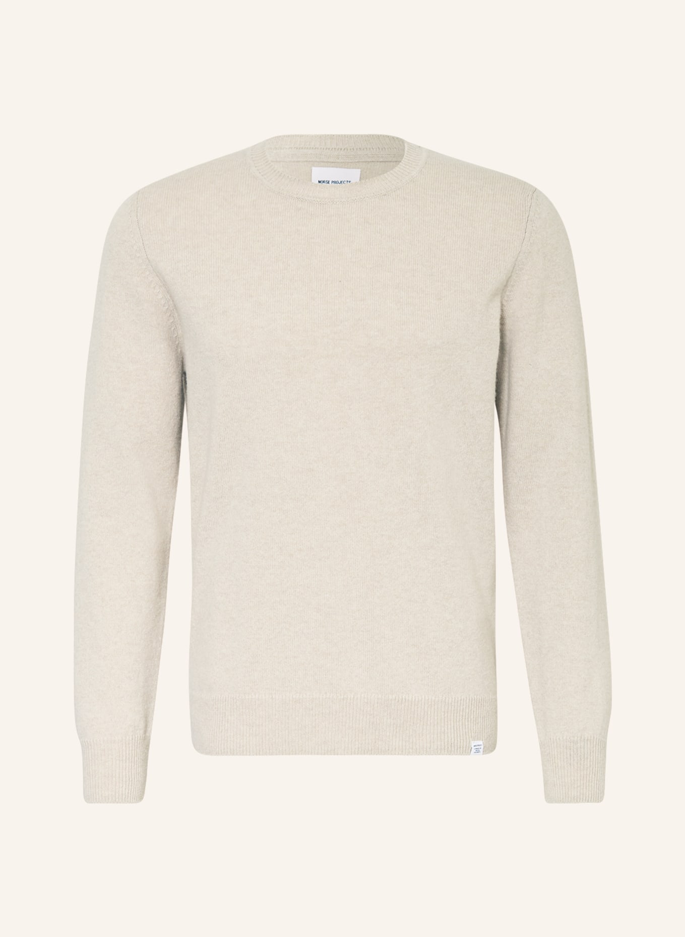 Свитер NORSE PROJECTS SIGFRED, кремовый джемпер norse projects sigfred lambswool knit серый