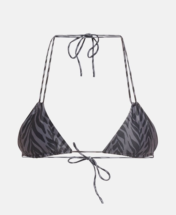 

Верх бикини Alicia Swim, темно-серый