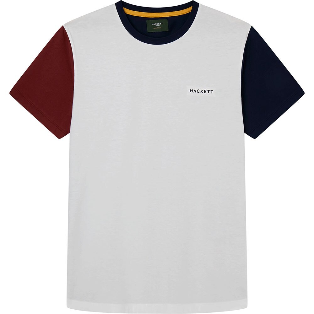 

Футболка с коротким рукавом Hackett Heritage Multi, белый