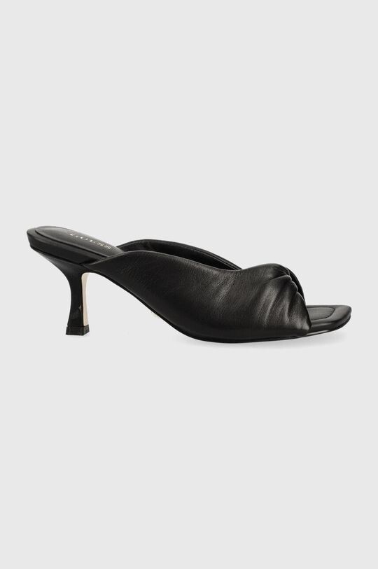

Кожаные тапочки RINAH Guess, черный