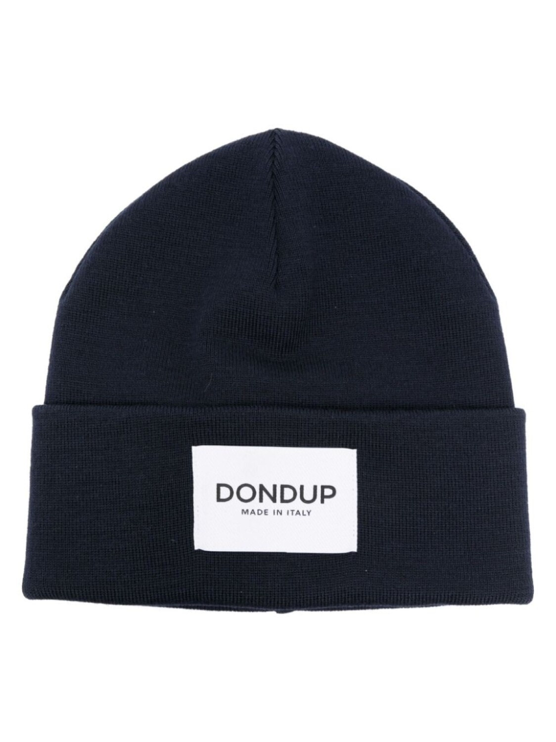 

DONDUP шапка бини с нашивкой-логотипом, синий