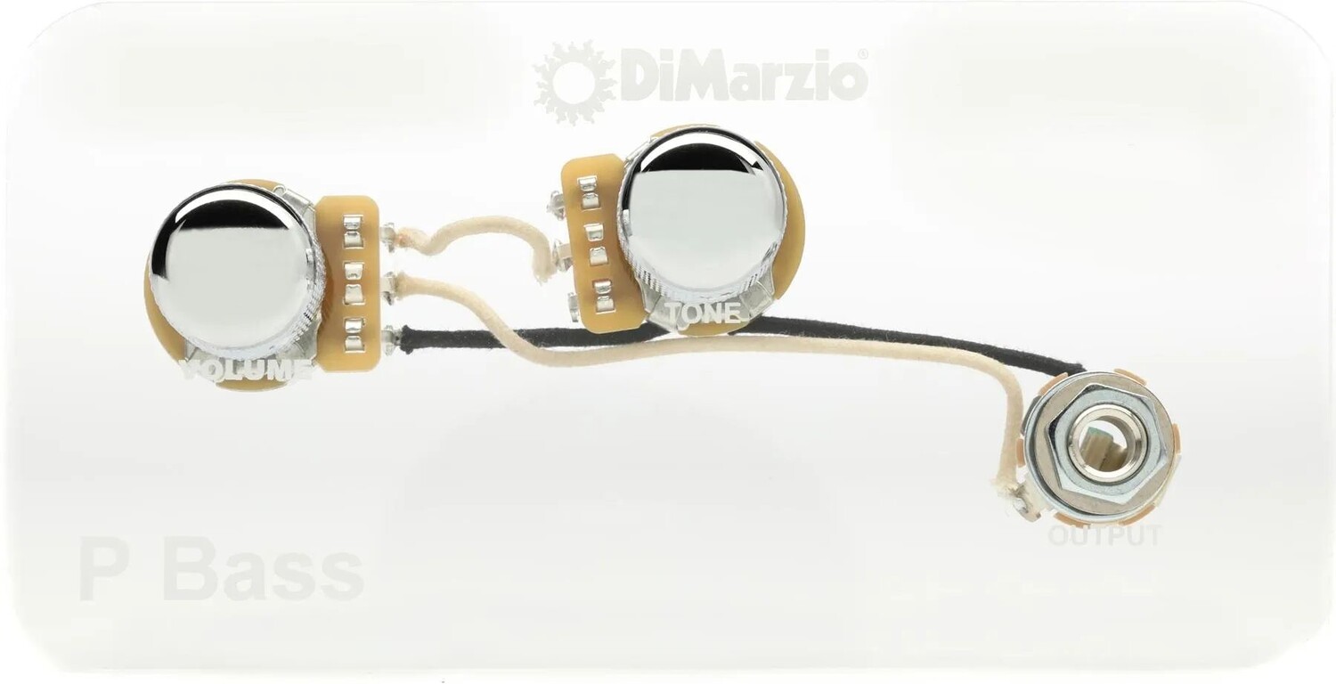 

Обновление жгута проводов Precision Bass DiMarzio BW2100