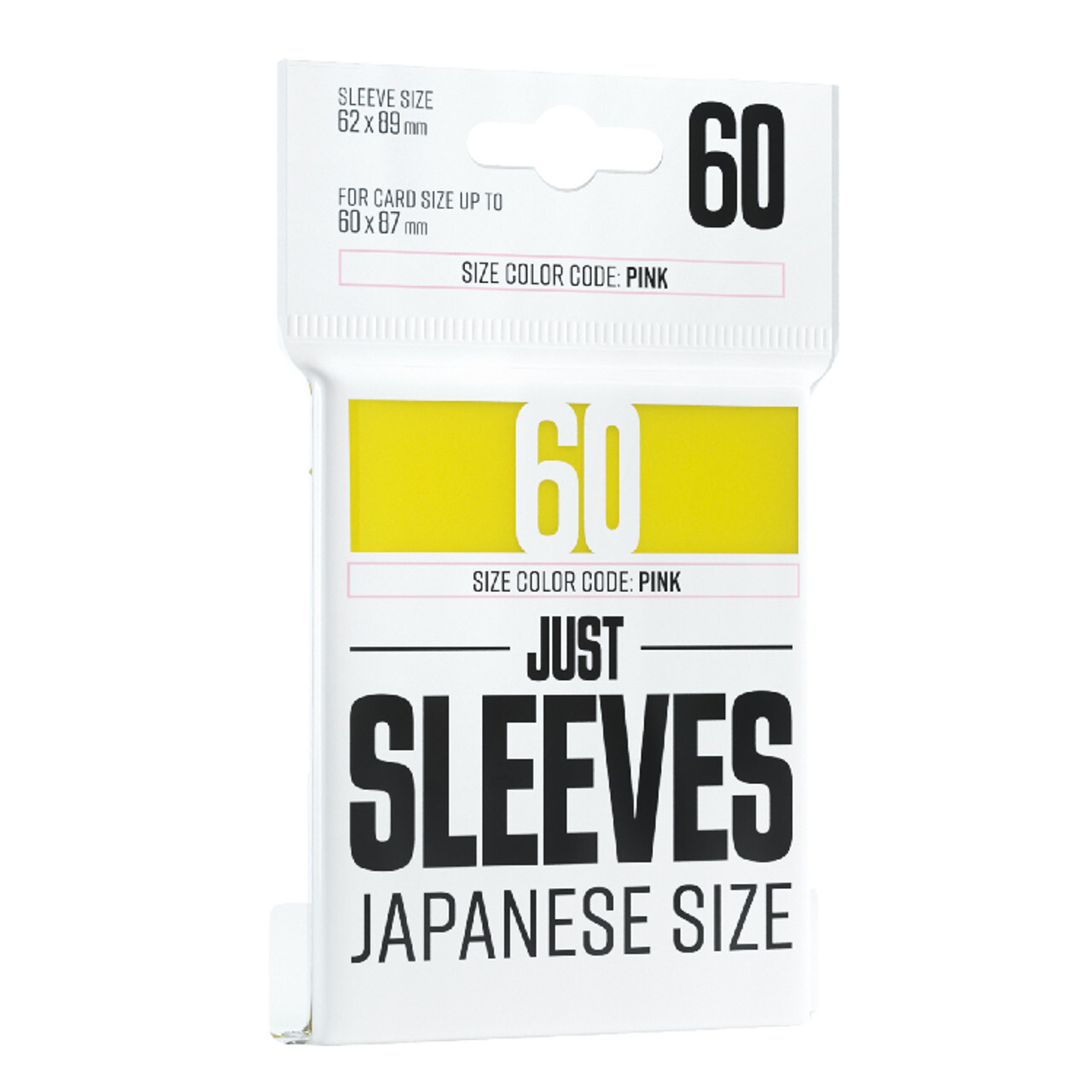 

Аксессуары Game Genic Sleeves: Just Sleeves - Yellow Japanese Size (60)