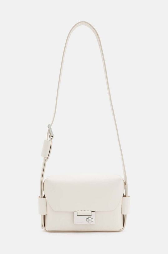 Кожаная сумка FRANKIE CROSSBODY AllSaints, белый