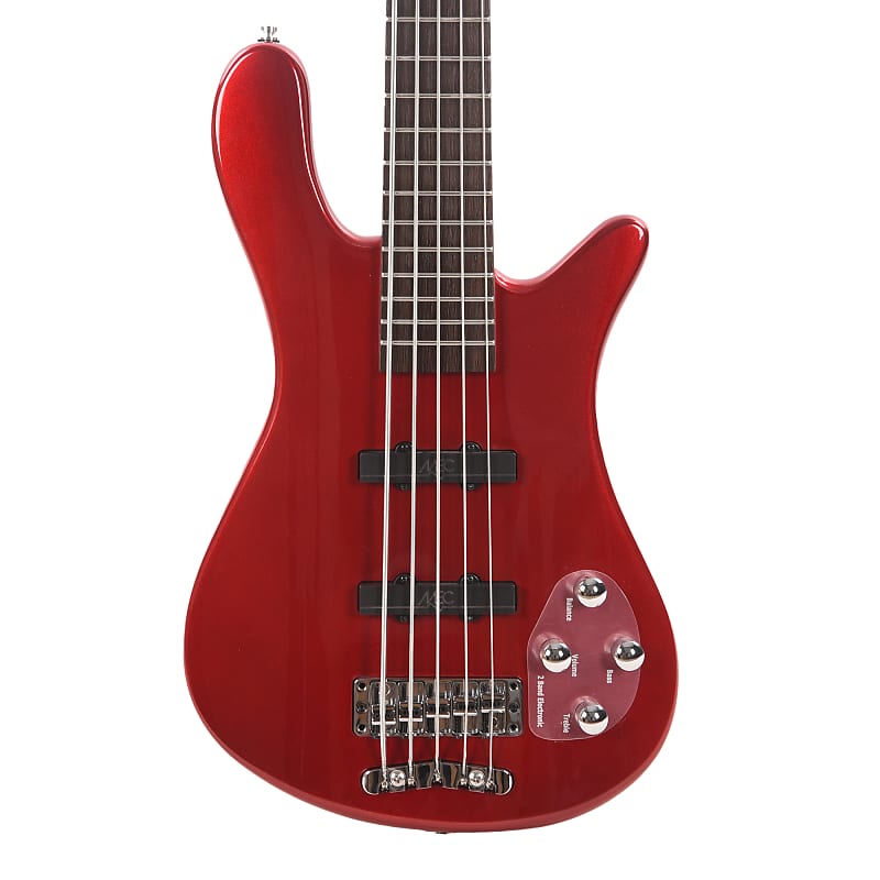Басс гитара Warwick RockBass Streamer LX 5-String Metallic Red High Polish