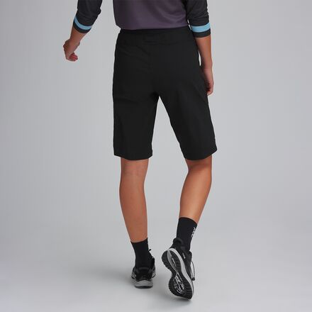 велосипедные шорты fox racing women s ranger short with liner цвет bark Шорты Ranger + подкладка женские Fox Racing, черный