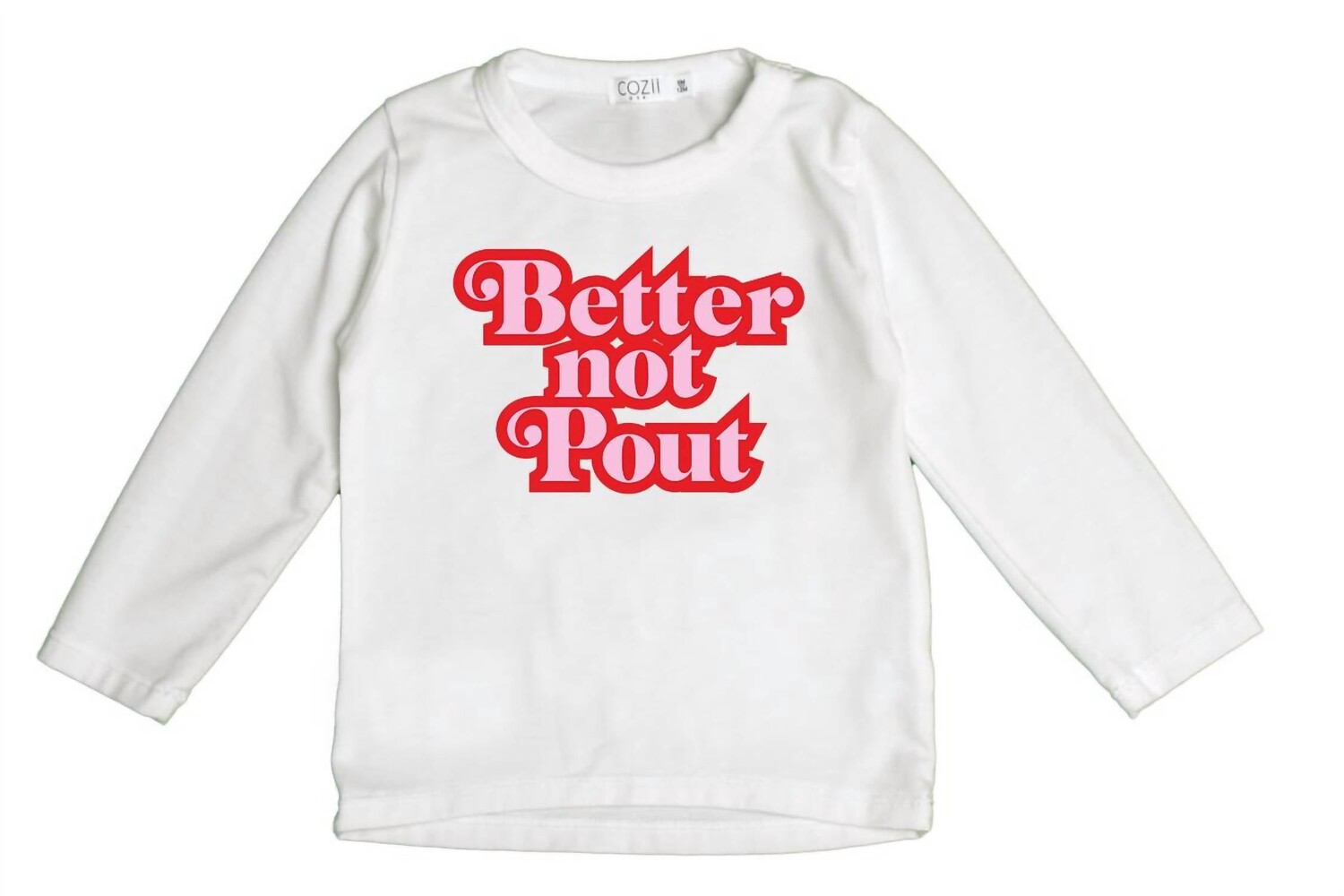

Белая футболка Better Not Pout Cozii, белый