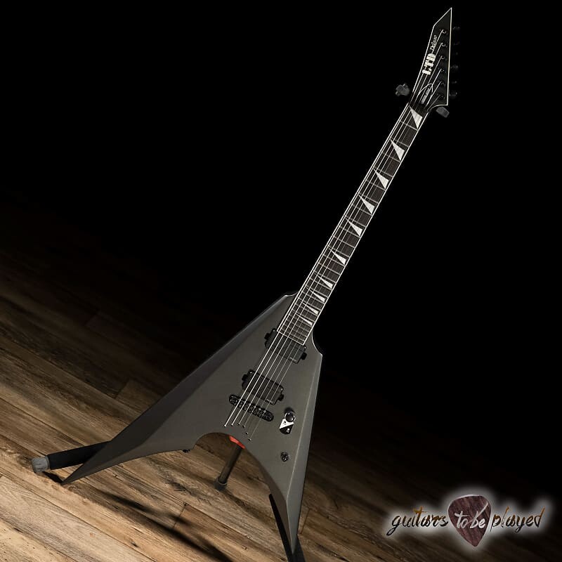 

Электрогитара ESP LTD ARROW-1000NT Fishman Fluence Guitar – Charcoal Metallic Satin