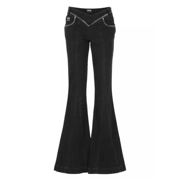 

Джинсы flared jeans Versace Jeans Couture, черный