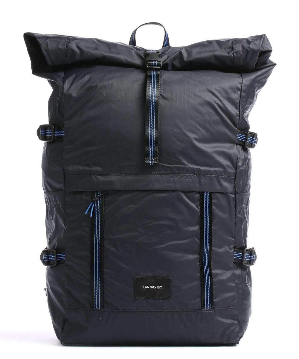 

Легкий рюкзак Bernt Rolltop из переработанного нейлона рипстоп Sandqvist, черный
