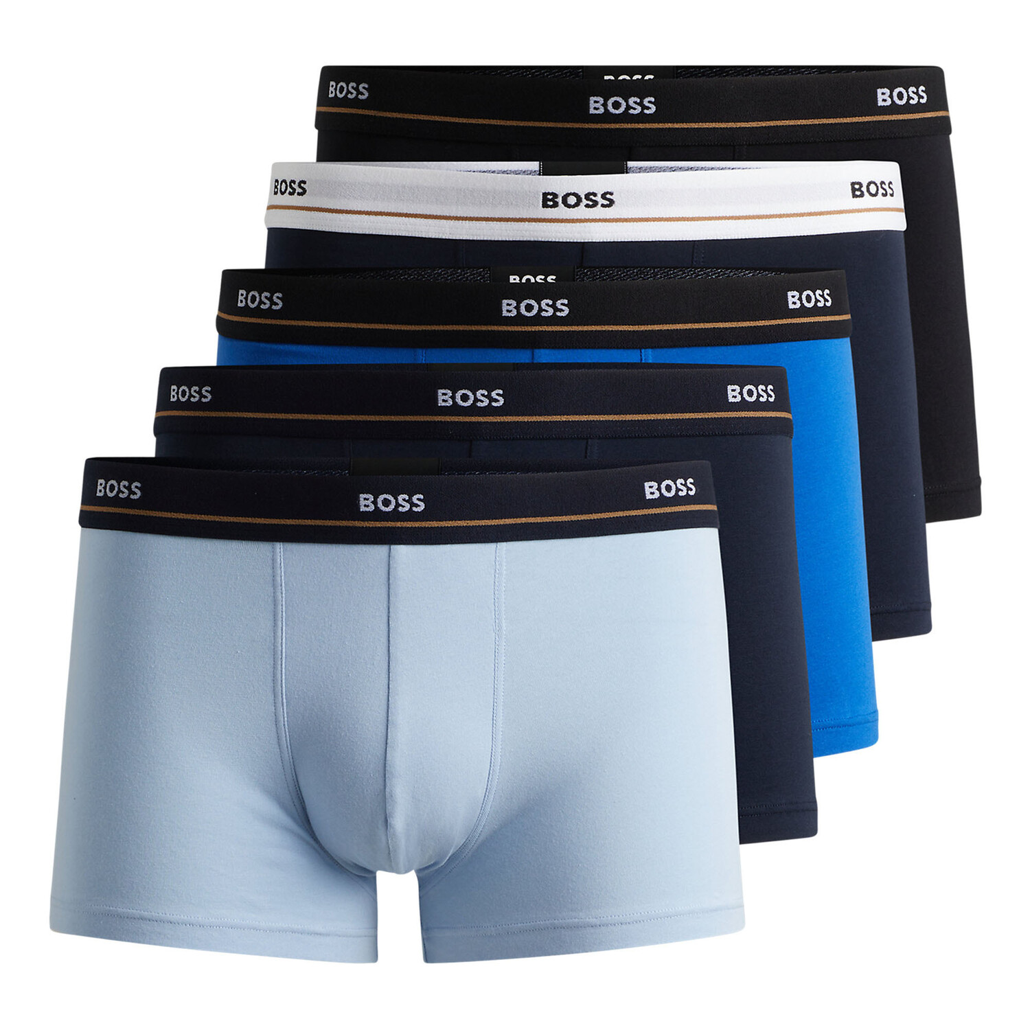 Боксеры BOSS Boxershort 5 шт, синий