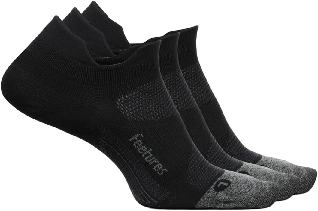 

Elite Light Подушка No Show Tab, упаковка из 3 пар Feetures, черный