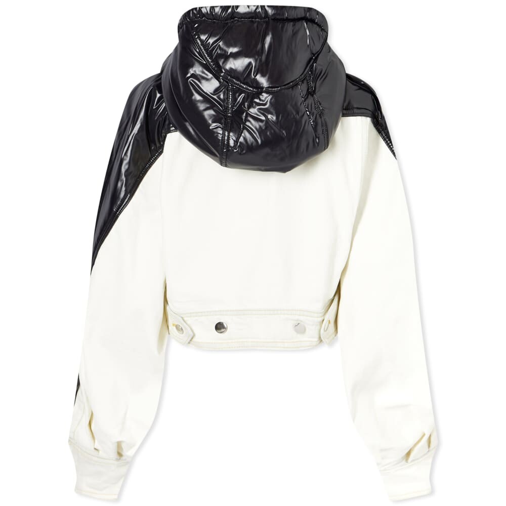 

Джинсовая гибридная куртка Moncler x Alicia Keys, белый