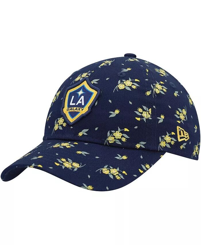 

Темно-синяя регулируемая шапка для больших девочек LA Galaxy Bloom 9TWENTY New Era, синий