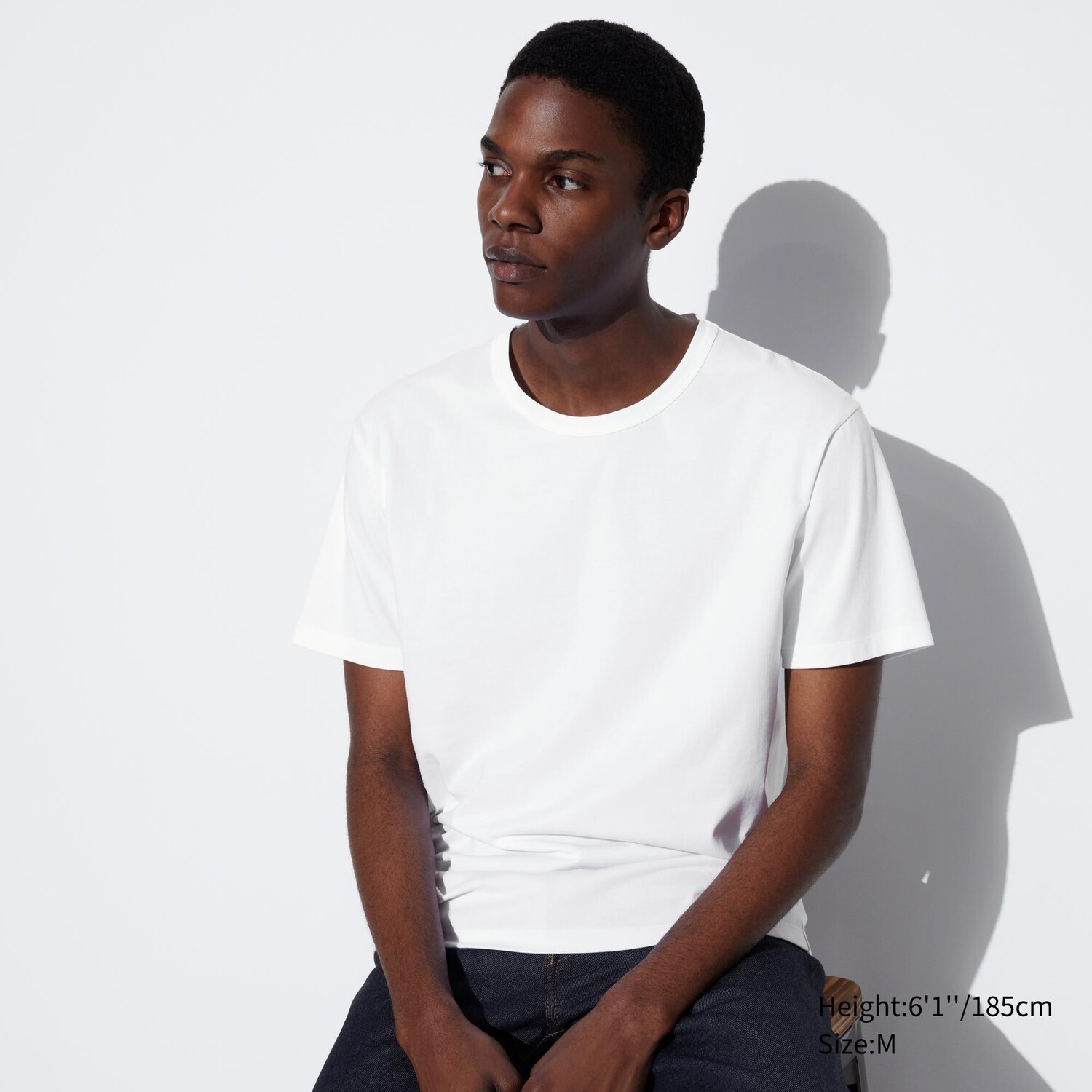 

Футболка Uniqlo Airism с короткими рукавами, белый