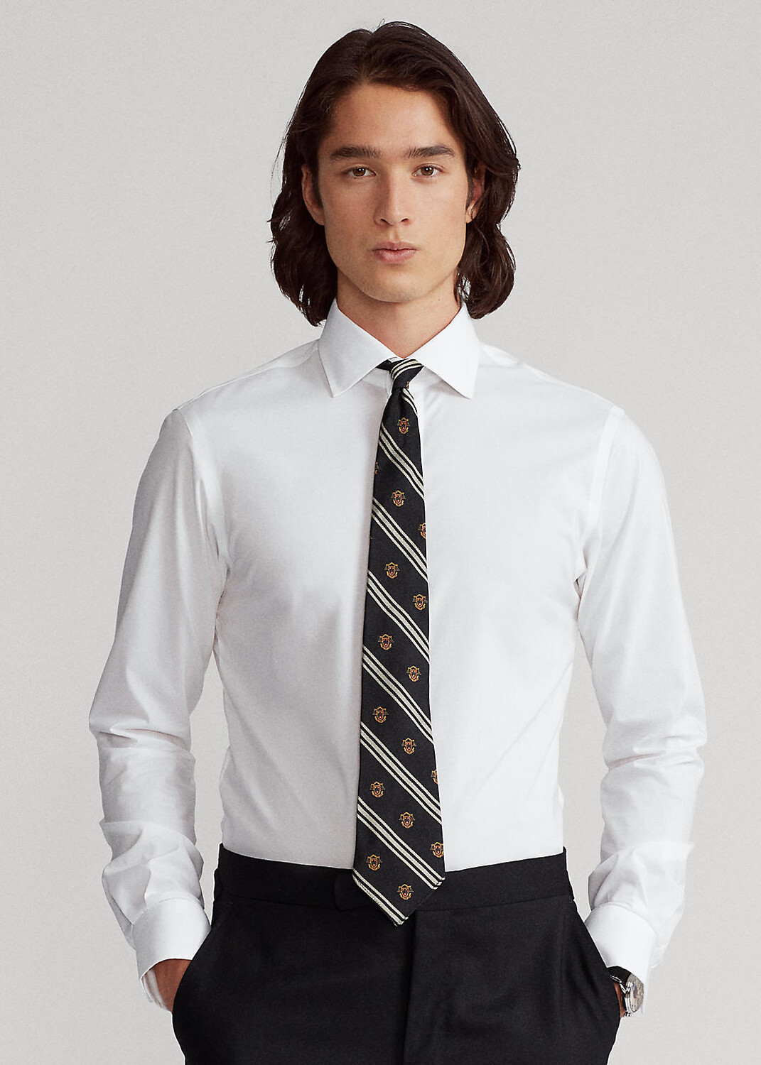 

Рубашка Regent Slim Fit из поплина