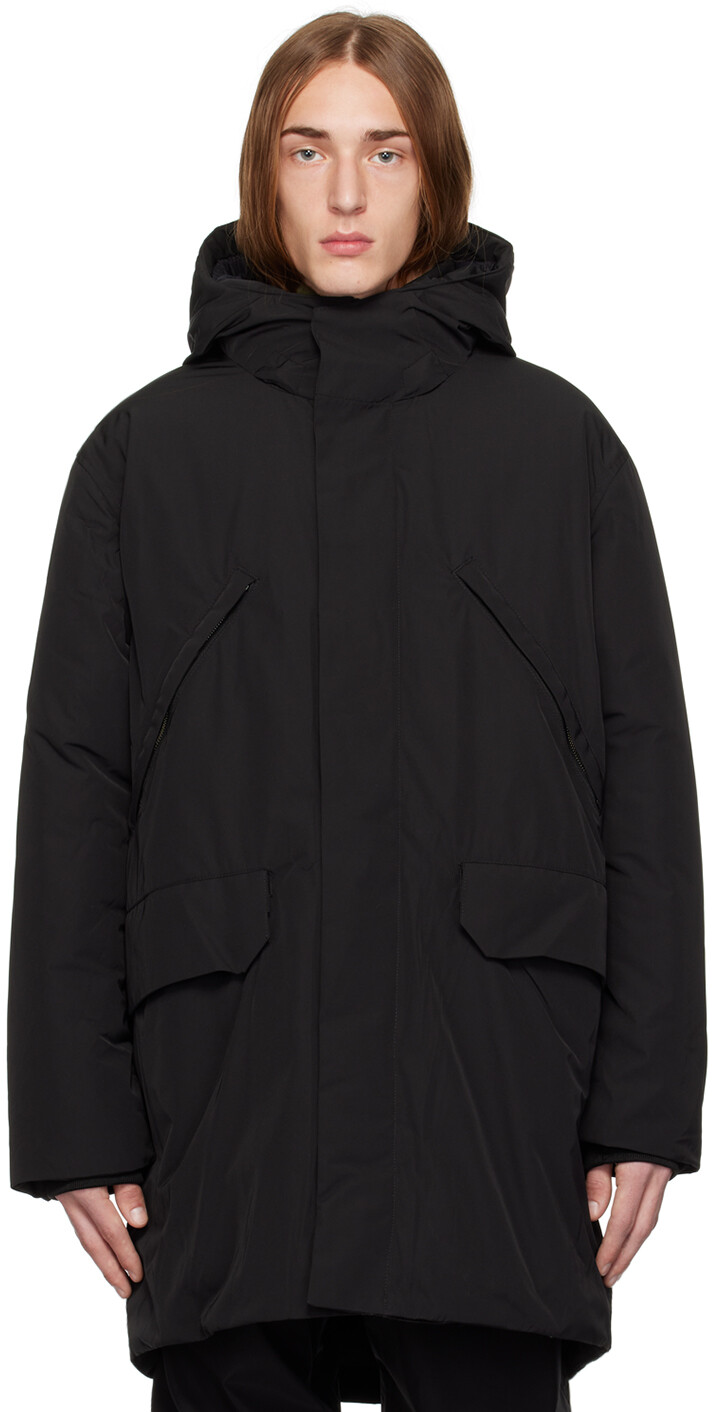 

NORSE PROJECTS Черное пальто Ставангер, Черный