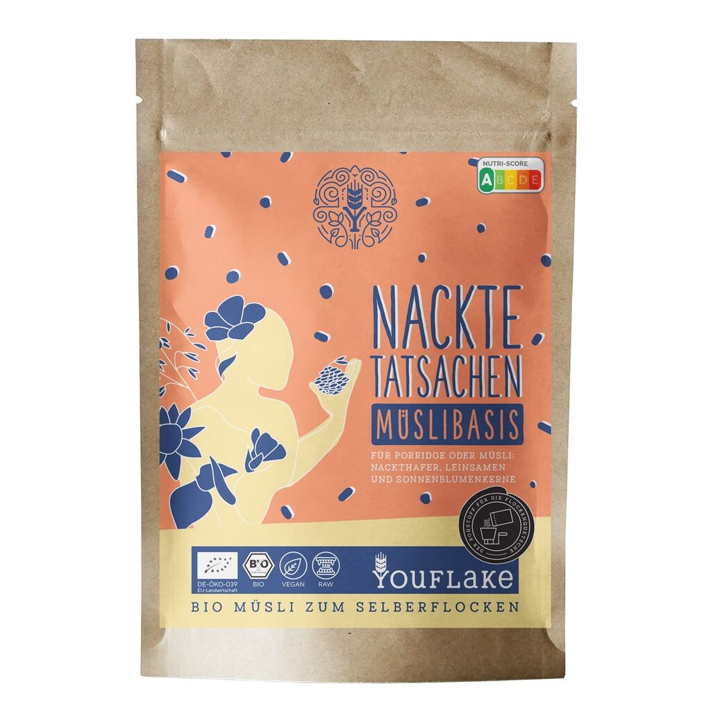 

Youflake Naked Facts Основа для мюсли (2,5 кг)