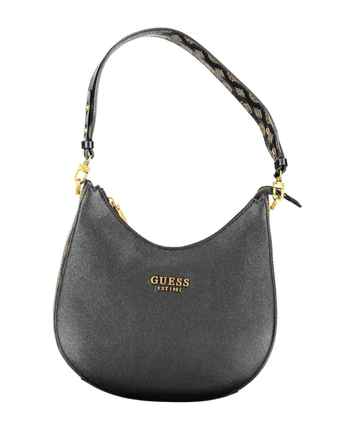 

Полиэтиленовая сумка с несколькими карманами Guess, черный