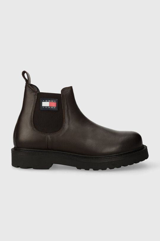 

Кожаные ботинки челси TJM NAPA LEATHER Tommy Jeans, коричневый