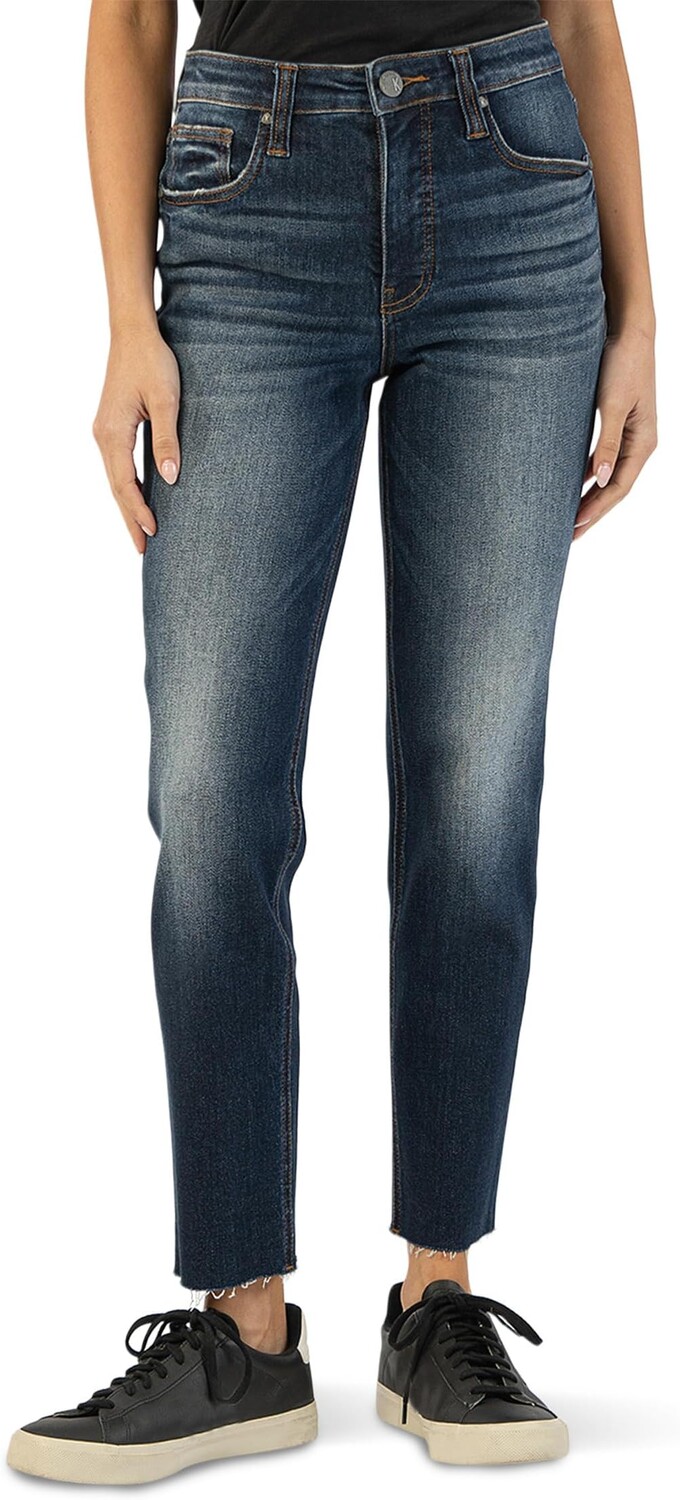 

Джинсы Rachael High-Rise Fab Ab Mom Jeans KUT from the Kloth, цвет Management