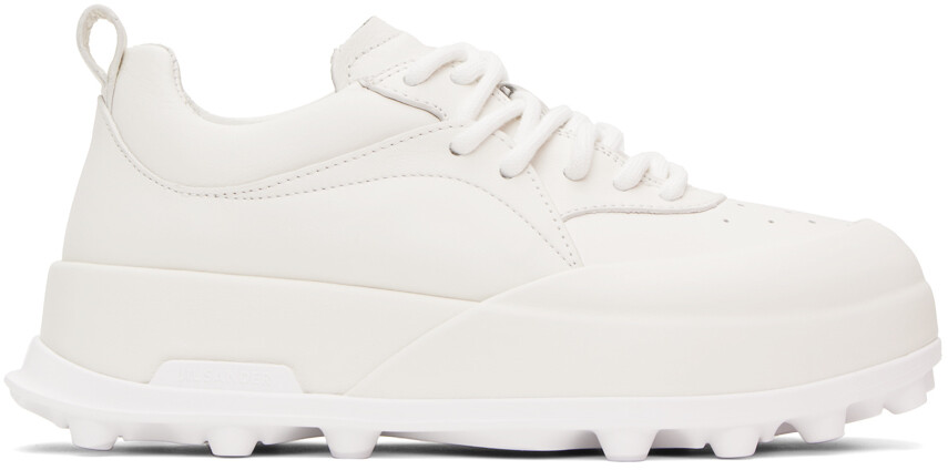 

Белые кроссовки Orb Jil Sander, Белый