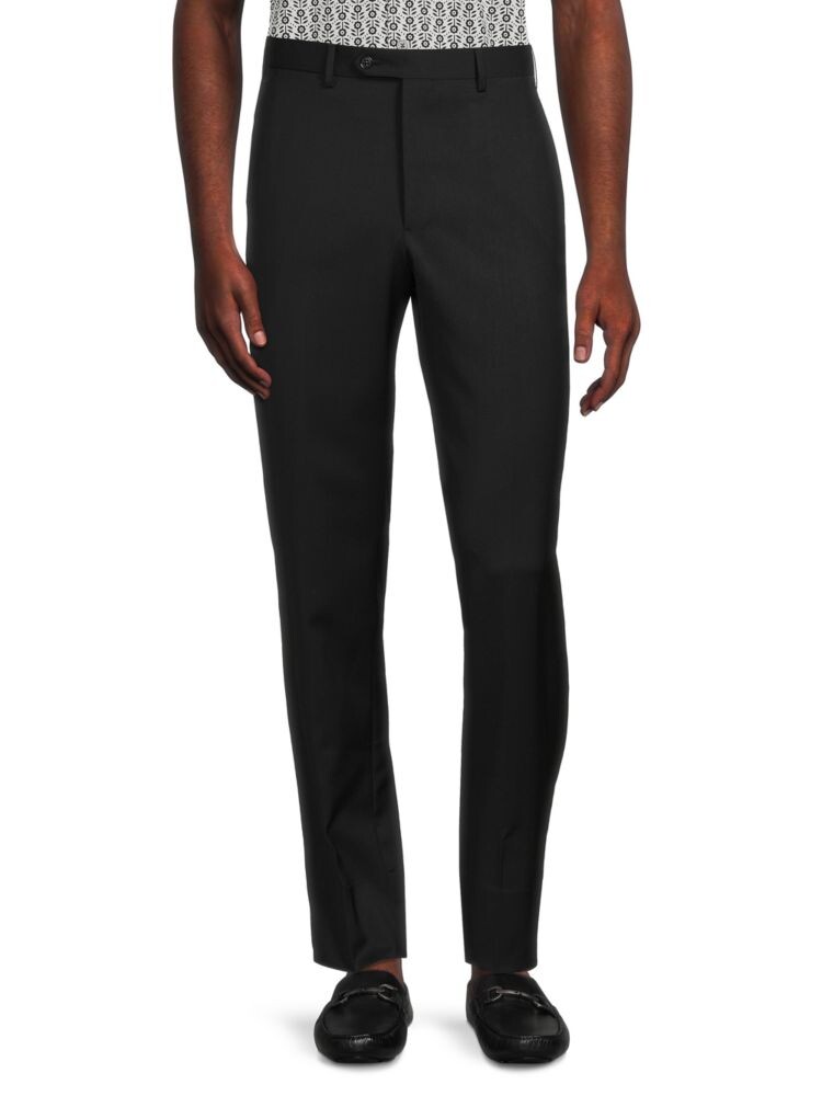 

Однотонные классические брюки Armani Collezioni, цвет Solid Dark
