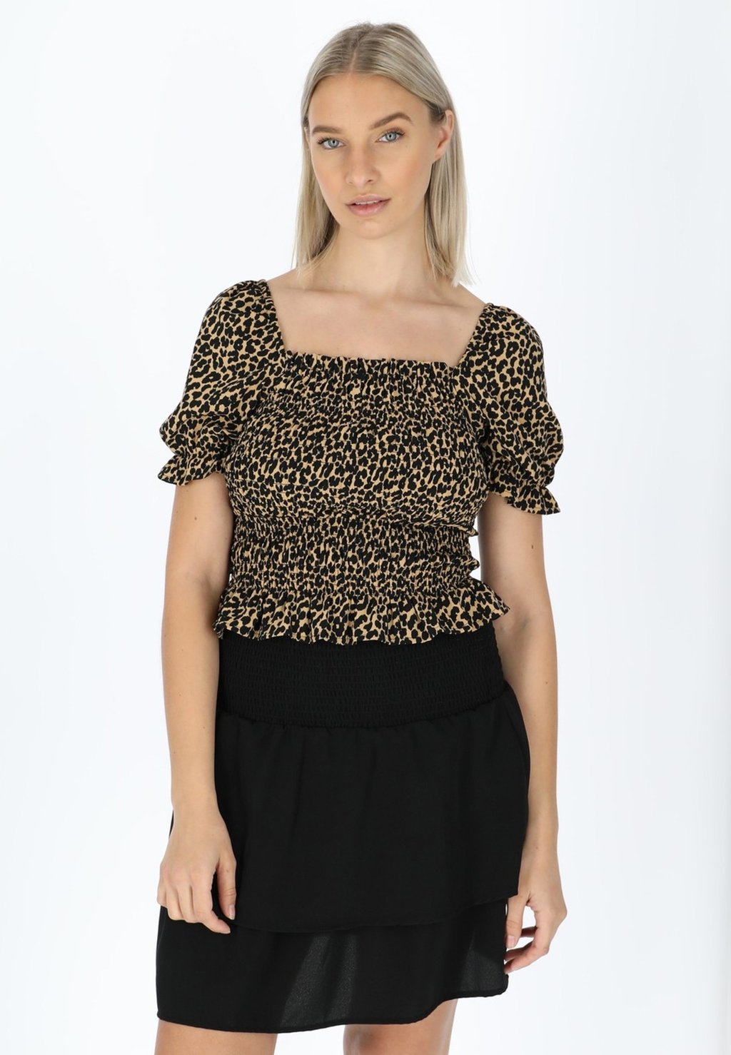 Блузка MIAMI SMOCK W Seaside, цвет leopard