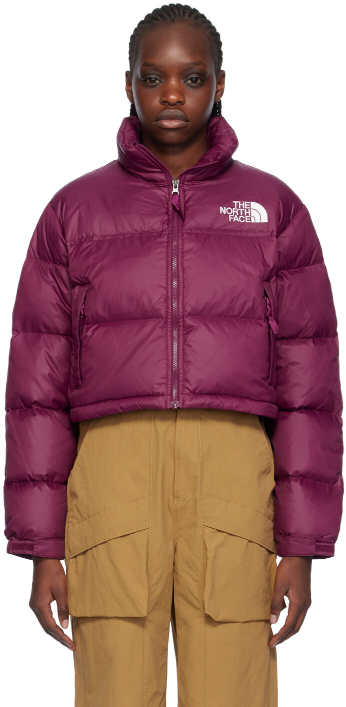 

Пурпурный короткий пуховик Nuptse The North Face