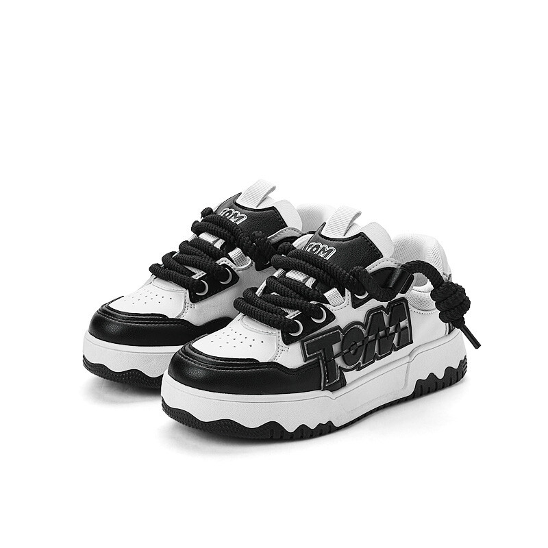 

Кроссовки TALKING TOM Skateboarding Shoes Unisex Low-top, белый/синий