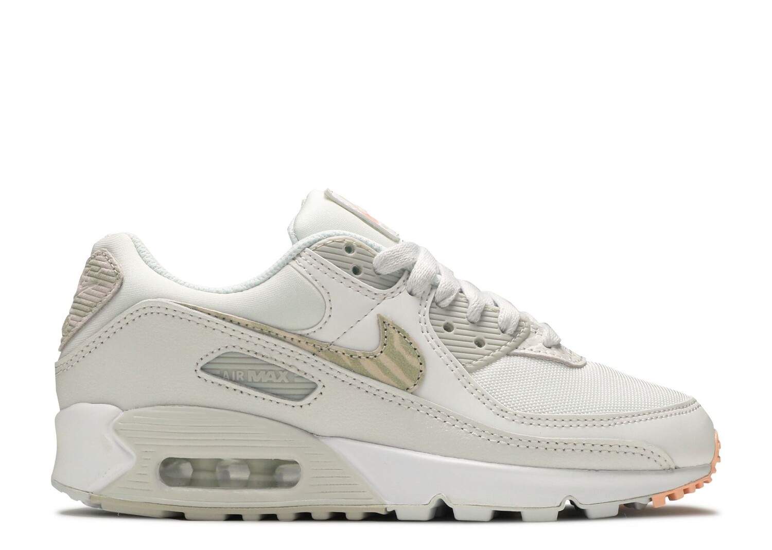 

Кроссовки Nike Wmns Air Max 90 Se 'Summit White Light Bone', белый