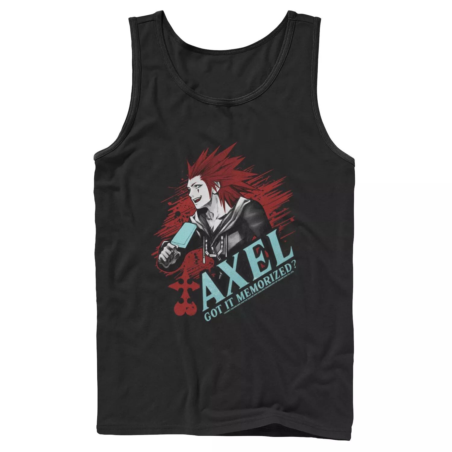 

Мужская майка Disney Kingdom Hearts Axel Got It Memorized Licensed Character