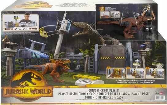 цена Фигурка пирораптора на базе динозавров «Мир Юрского периода» Mattel