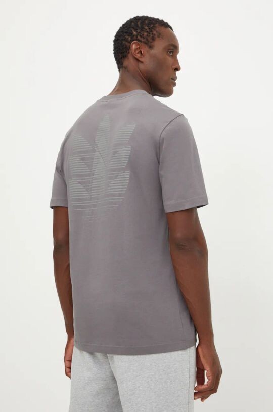 

Хлопковая футболка Adicolor adidas Originals, серый
