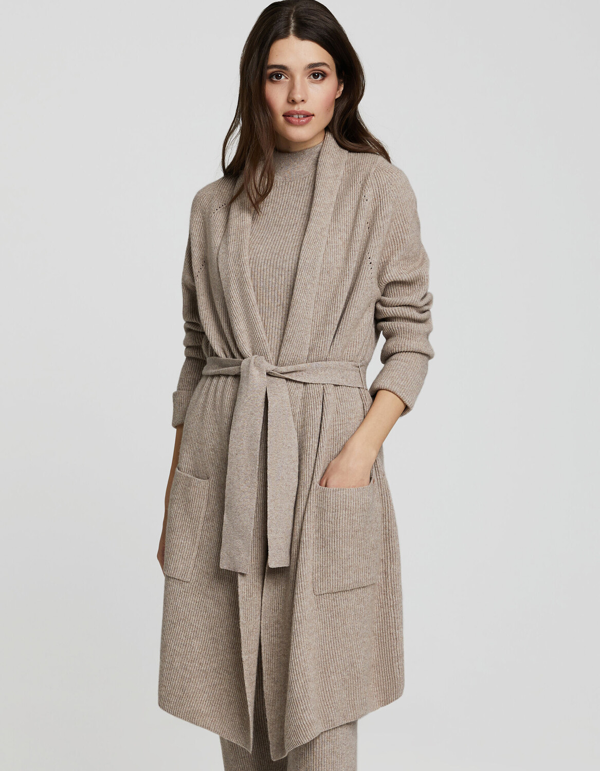 

Толстовка Marc and Andre Strickjacke ELEGANT CONTUR, коричневый