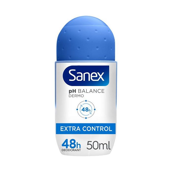 Дезодорант Desodorante Roll On Dermo Extra Control Sanex, 50 ml isdin deodorant lambda control fresh roll on 50ml