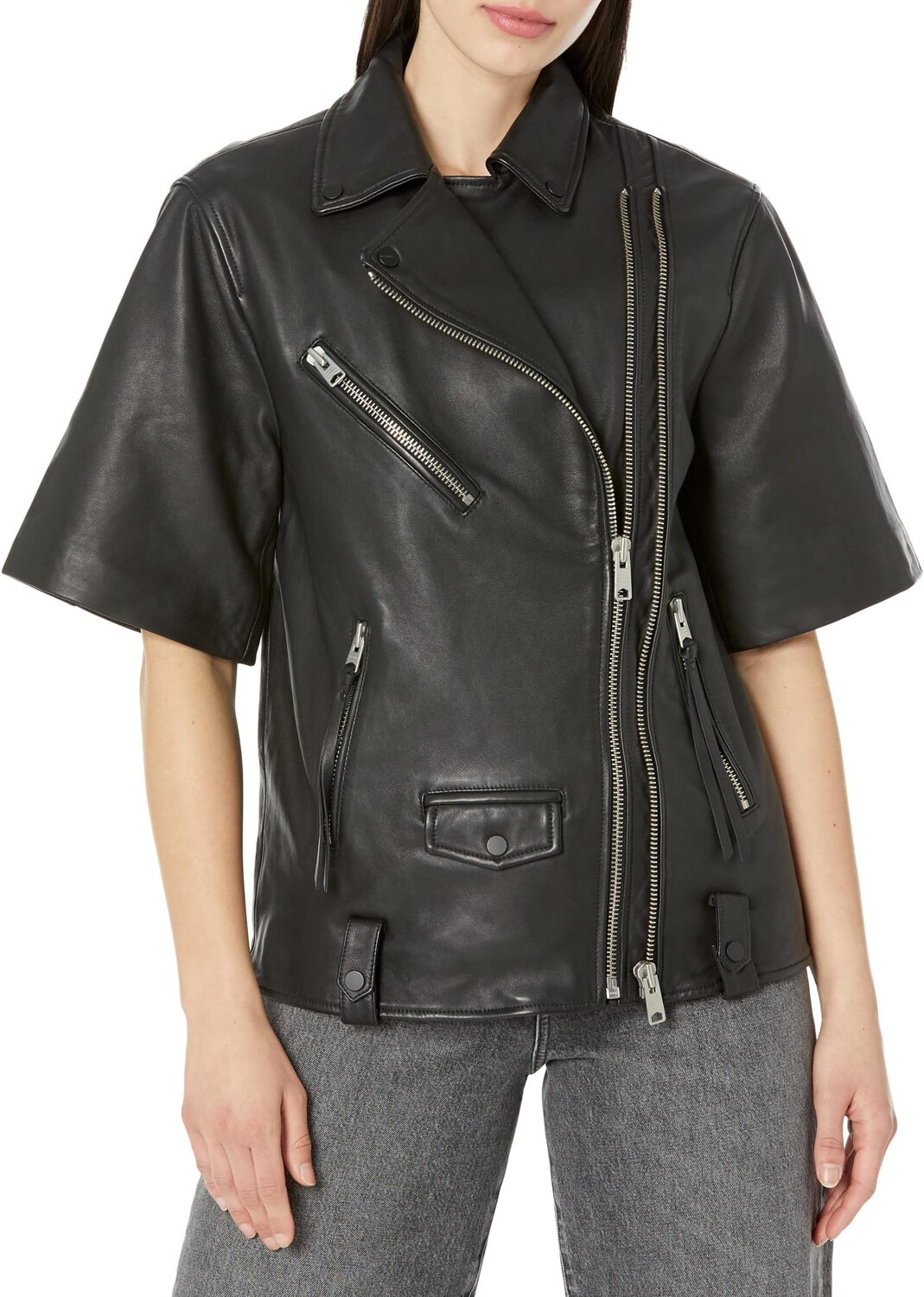 

Куртка Ripley Biker AllSaints, черный