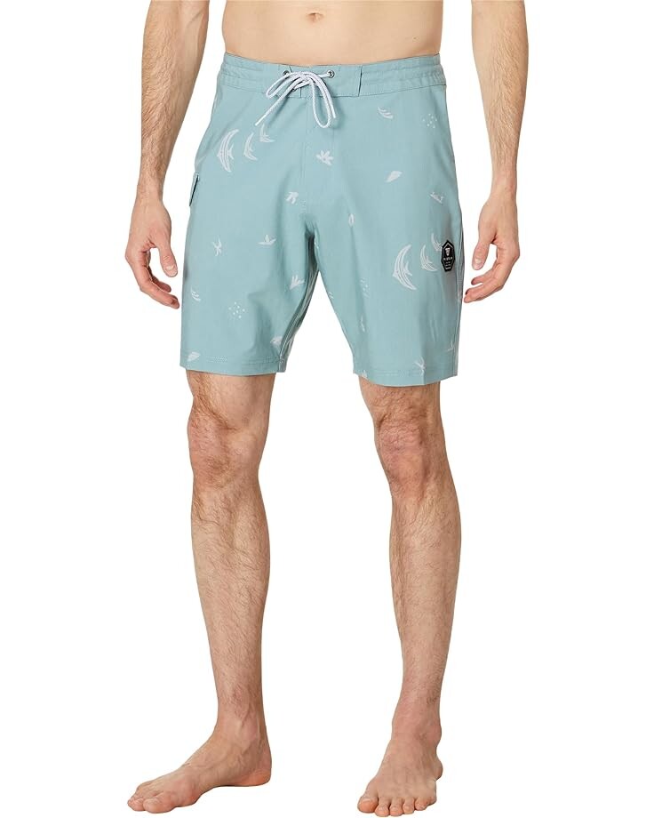

Шорты VISSLA Miyashiro Island Stargazer 18.5", цвет Agave