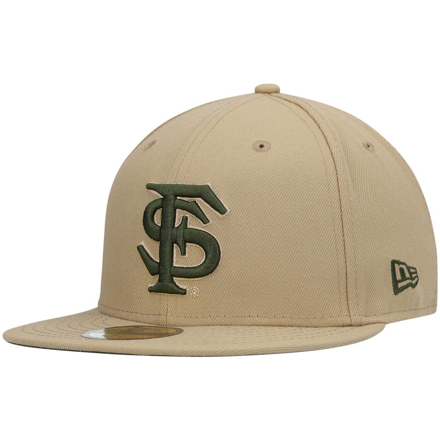 

Мужская облегающая шляпа New Era Tan Florida State Seminoles Camel & Rifle 59FIFTY