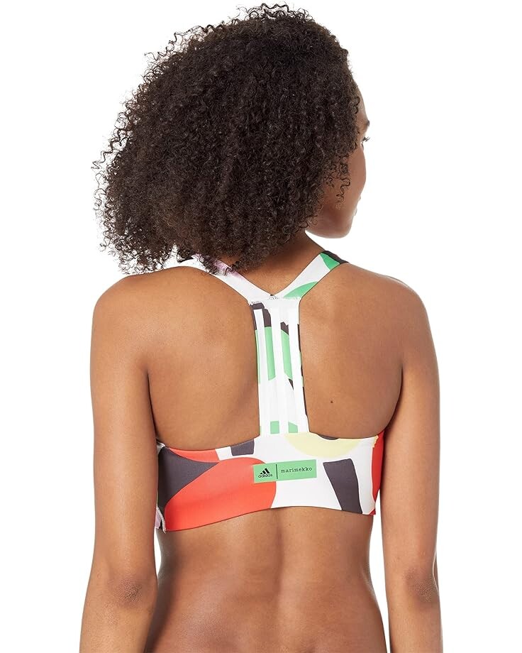 

Бюстгальтер Adidas Marimekko Training Medium Support Better Level Bra, цвет Blaze Orange